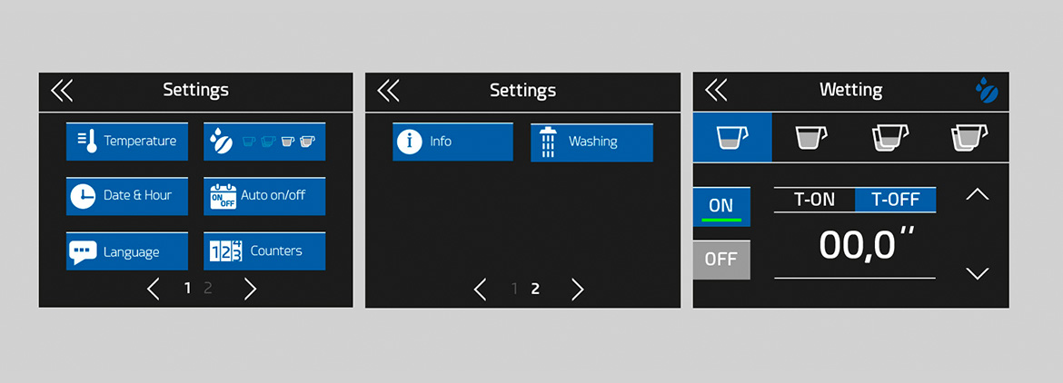Proelind display - Graphical User Interface - Bettina Di Virgilio