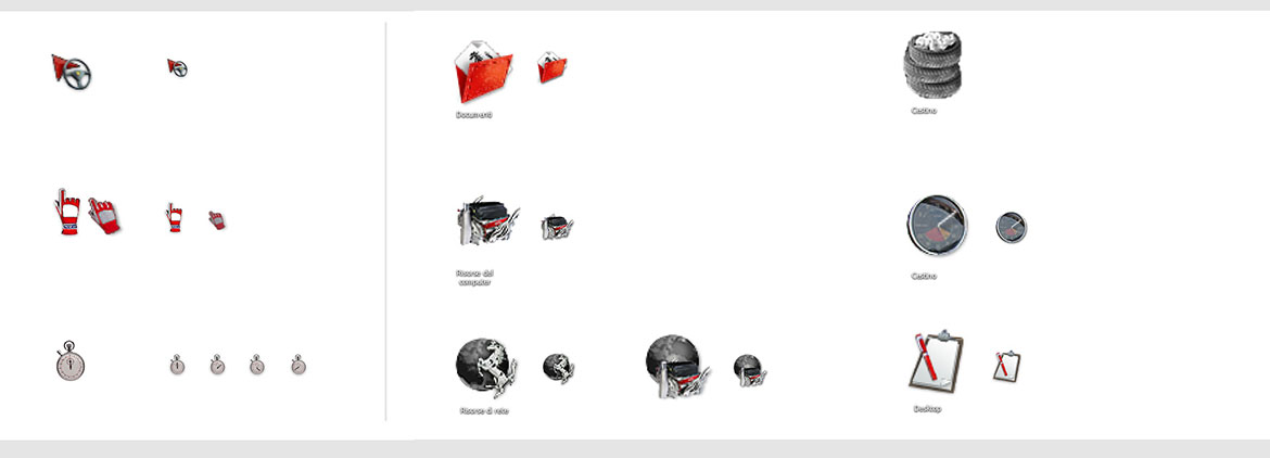 Personalized Windows UI - Icons Design - Graphical USer Interface - Bettina Di Virgilio - Masato Furusawa