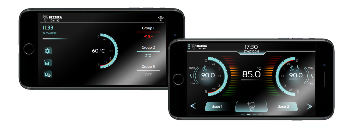 Bezzera - Victoria Wi Fi - Graphical User Interface - Interaction Design - Bettina Di Virgilio