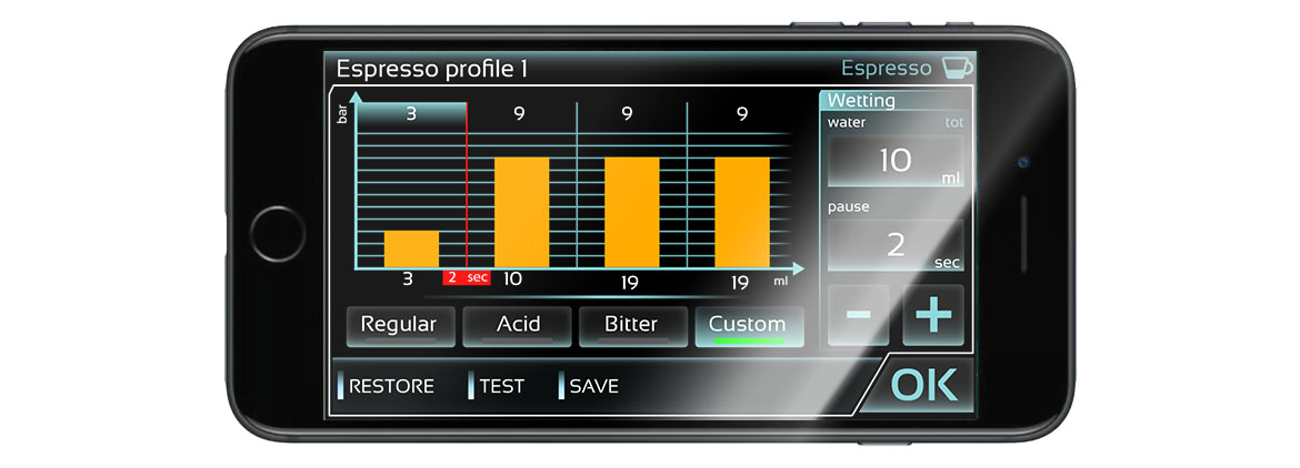Bezzera - Victoria Wi Fi - Graphical User Interface - Interaction Design - Bettina Di Virgilio