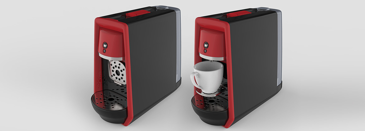 Isa coffe Machine -Italian Design - Bettina Di Virgilio