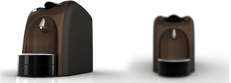 Capsule coffee machine concept - Italian Design - Bettina Di Virgilio - Giordano Redaelli - Nicola Zanetti - Anima Dinamica Design Studio