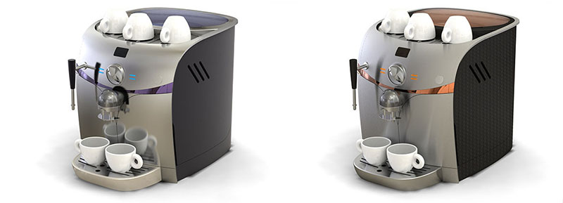 Full automatic coffee machine - Xsmall - Design Concept - Italian Design - Bettina Di Virgilio