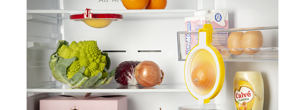 Case for preserving cut fruit and vegetable, Design Bettina Di Virgilio