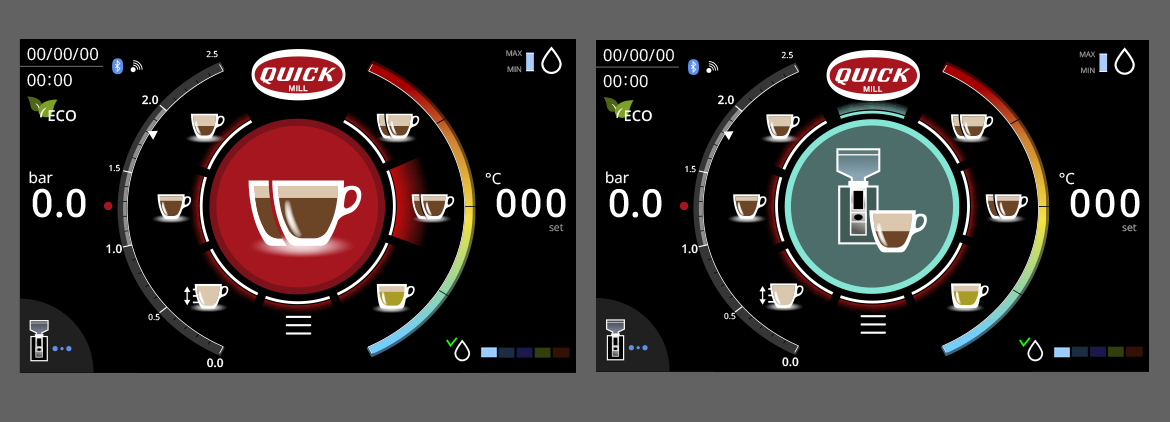 Tio - Quick Mill - Design by Bettina Di Virgilio